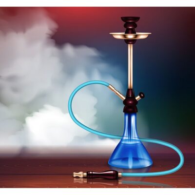 تصویر و موکاپ قلیان با نمایش جزئیات