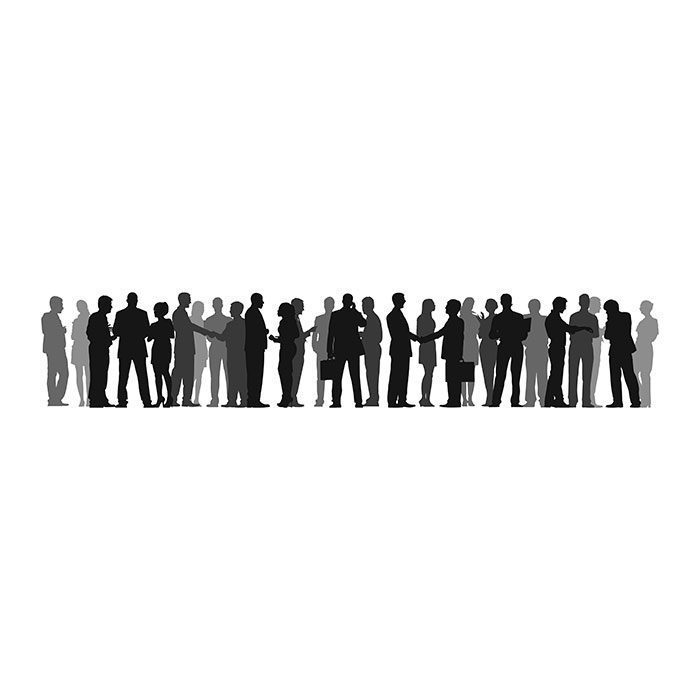 illustration business people 1 مدرن-قرمز-کسب و کار-موج-پس زمینه-تصویر
