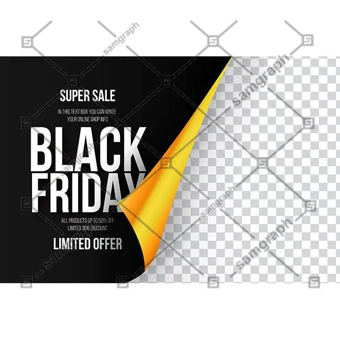 modern black friday sale with realistic yellow paper 1 آیکون‌های گل گندمی-روشن-مسطح-زرد-طرح-