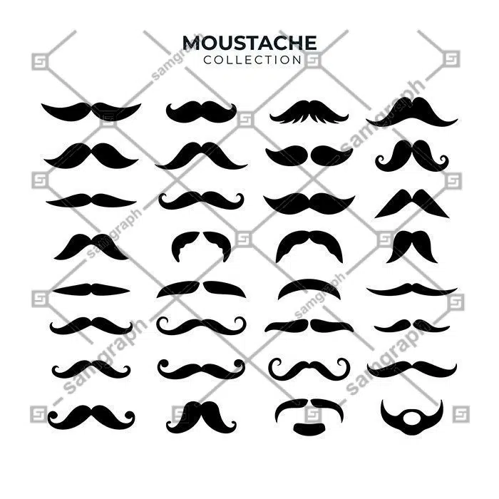 movember mustache pack collection flat design 1 رستوران-رترو-لوگو-بسته