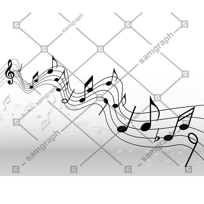 music pentagram vector 1 مجموعه-کیک-تولد-وکتور-9