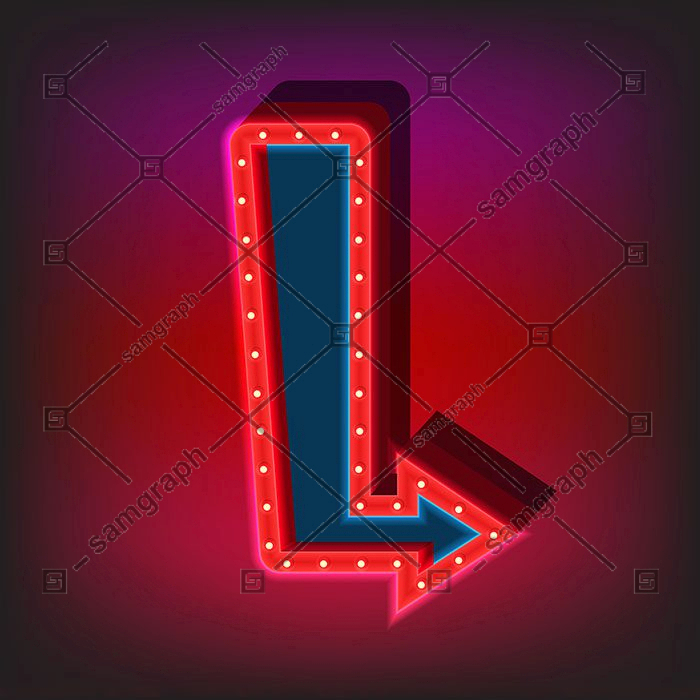 neon sign template 1 تصویر