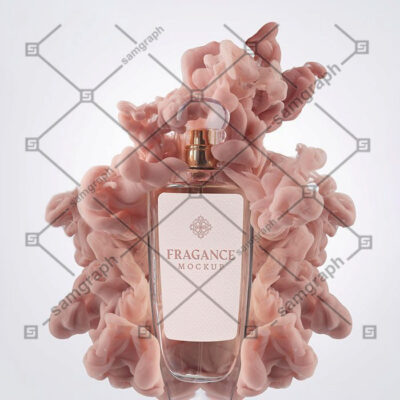 طرح موکاپ از تبلیغات عطر و ادکلن