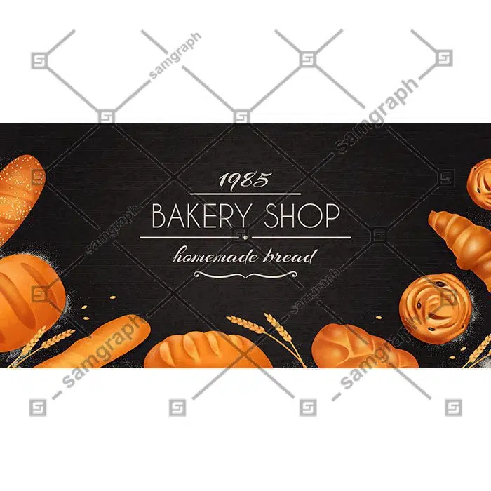 realistic bread bakery composition with bakery shop homemade bakery description set bread 1 نان-نان-نان-نان-واقعی-ترکیب-با-نان-فروشگاه-خانه-پز-توضیح-ست-نان