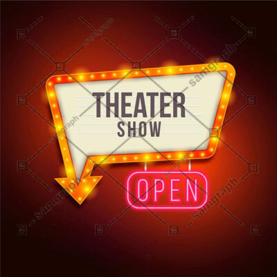 طرح واقع گرایانه المان فلش تابلو لاسوگاسی