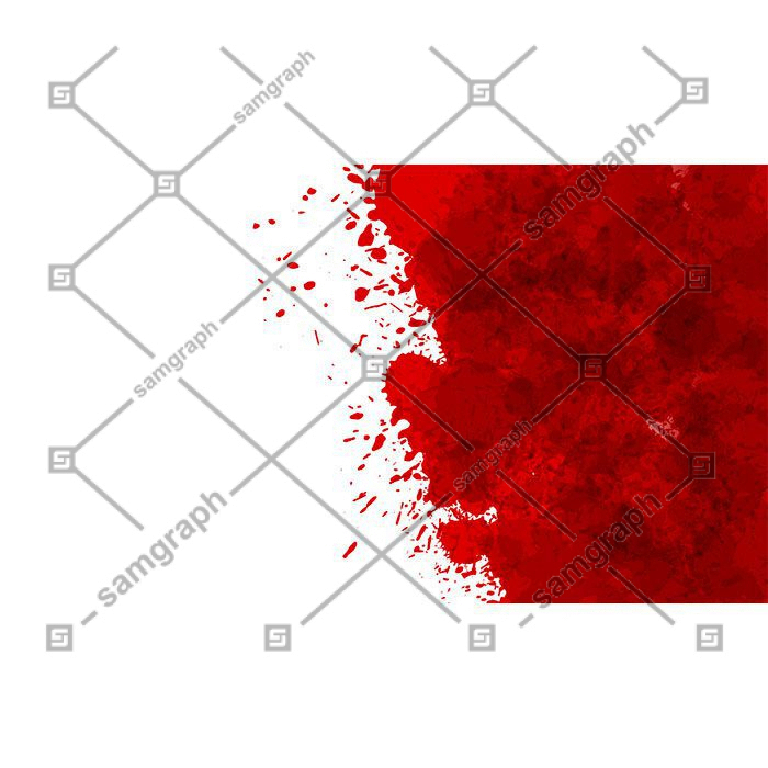 red blood splatter stain texture background 2 قرمز-آبرنگ-پس زمینه-با-فضا