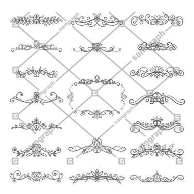 ست و مجموعه کادر و جدا کننده های فریم و قاب
