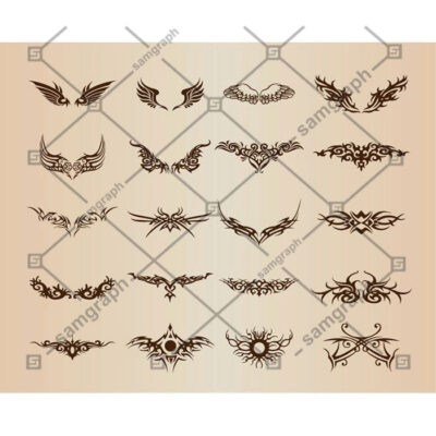 طرح و المان های تتو در 20 طرح روز