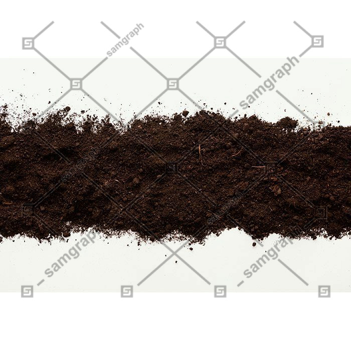 top view natural soil 1 طلا-ماه-خورشید-مرز-سیاه-پس زمینه