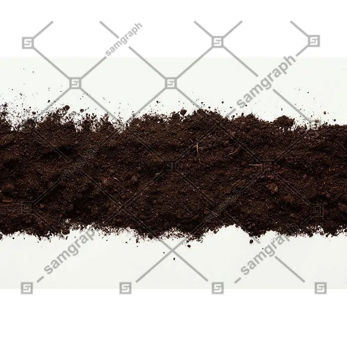 top view natural soil 1 نمای بالا-طبیعی-خاک