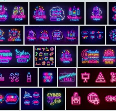 طرح های نئون فلکس