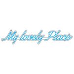 دانلود طرح نوشته My Lovely Place مناسب نئون فلکس و تابلو دکوراتیو