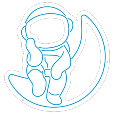 طرح عروسک غمگین نئون برای دکور فانتزی