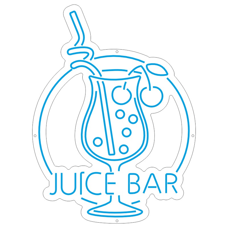 طرح نئون نوشیدنی JUICE BAR برای کافه و اسموتی بار 1 design 144 1 نئون Juice Bar