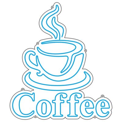 دانلود طرح آماده Coffee مناسب نئون فلکس و کافی‌شاپ