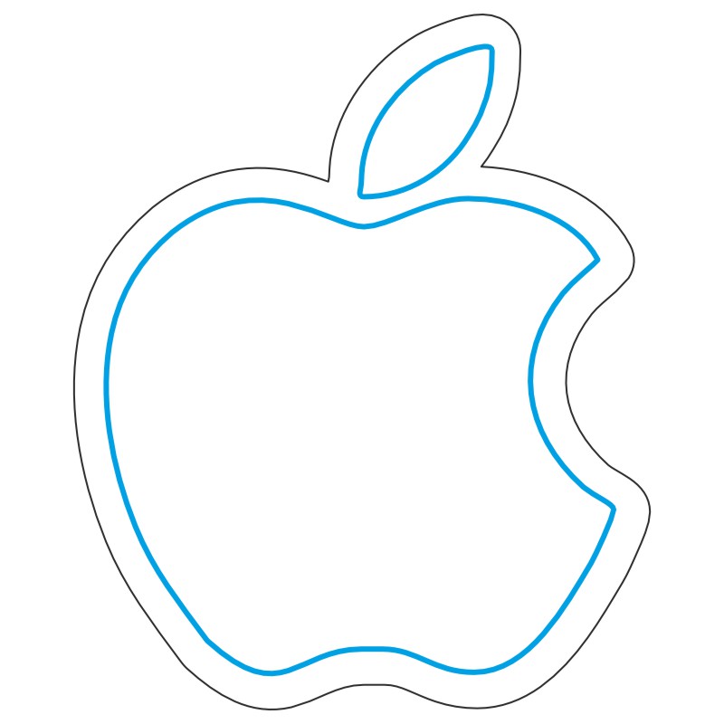 طرح نئون لوگو اپل (Apple) 3 design 221 1 نئون