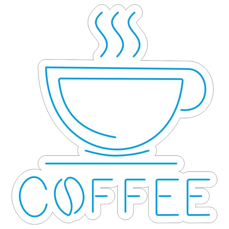 طرح نئون فنجان قهوه (Coffee Cup) – فایل وکتور 7 design 225 1 پیک نئون
