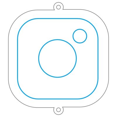 طرح نئون لوگو اینستاگرام – فایل شبکه اجتماعی