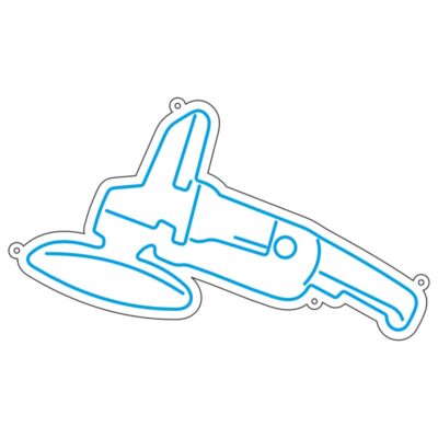 طرح نئون دستگاه سنگ فرز - فایل ابزار برش فلزات