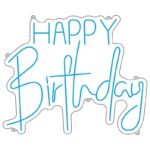 طرح نئون Happy Birthday – وکتور تولد و جشن