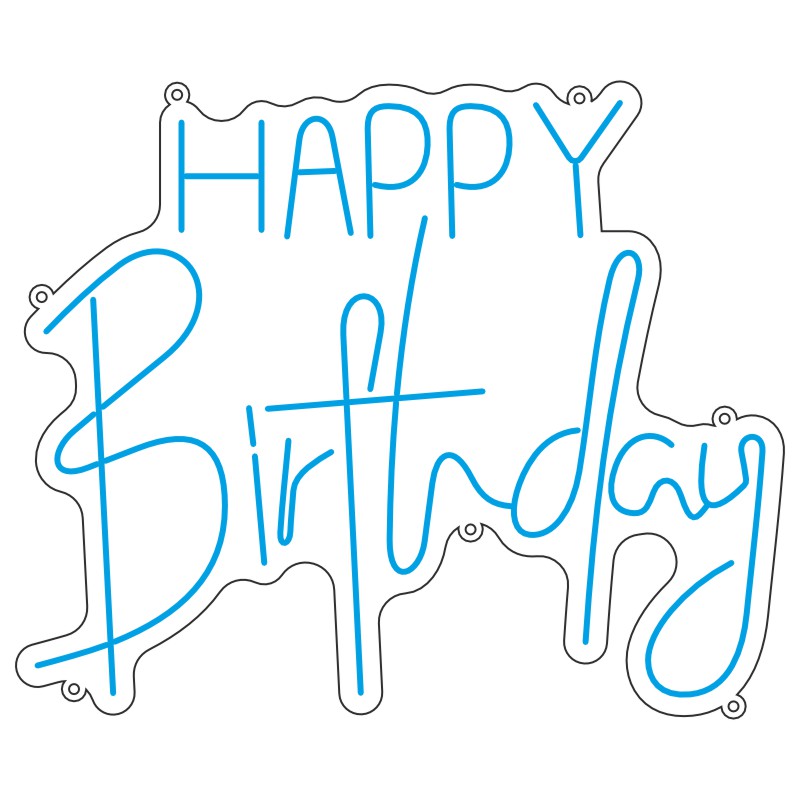 طرح نئون Happy Birthday – وکتور تولد و جشن 3 design 374 1 تولد نئون