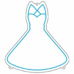 طرح نئون لباس مجلسی زنانه