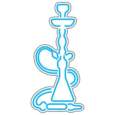 طرح نئون قلیان