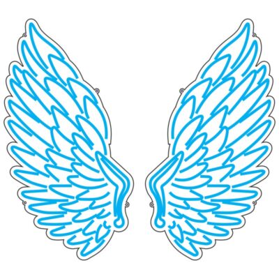 طرح نئون بال فرشته
