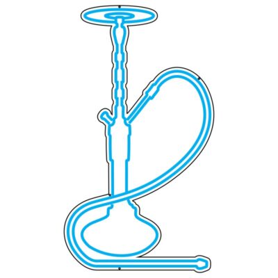 طرح نئون قلیان