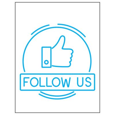 طرح نئون ما را فالو کنید | follow us