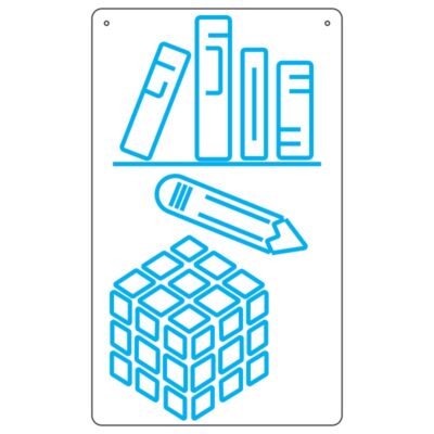 طرح نئون کتاب و روبیک