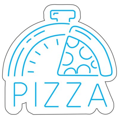 طرح نئون پیتزا