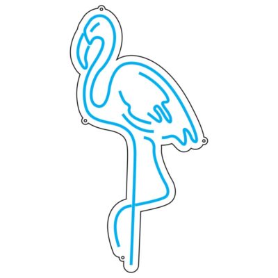 طرح نئون فلامینگو ایستاده