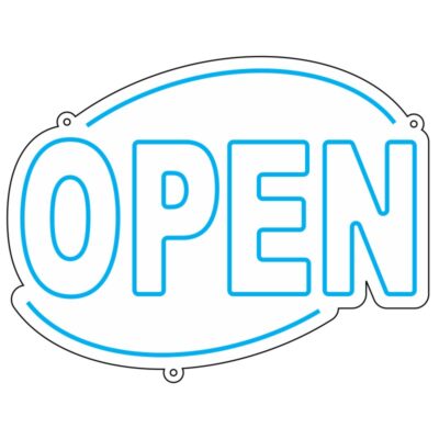 طرح نئون نوشته OPEN