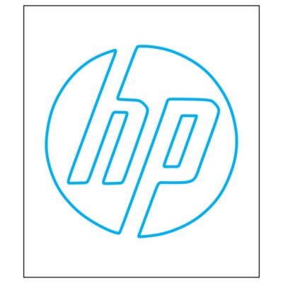 طرح نئون لوگو HP