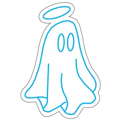 طرح نئون روح با هاله