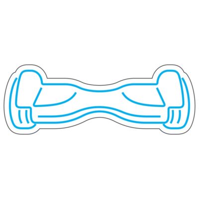 طرح نئون هاوربرد (Hoverboard)