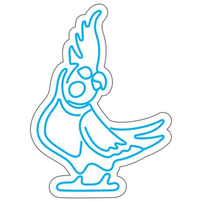 طرح نئون طوطی استوایی