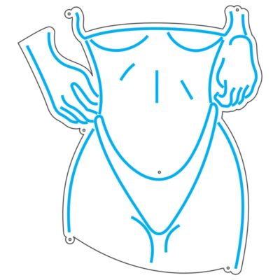 طرح نئون بدن بیکینی تابستانی  +18