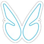 طرح نئون بال فرشته
