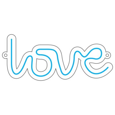 طرح نئون نوشته love عاشقانه