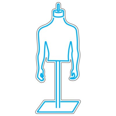 طرح نئون مانکن لباس