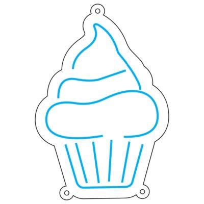 طرح نئون کاپکیک شیرین