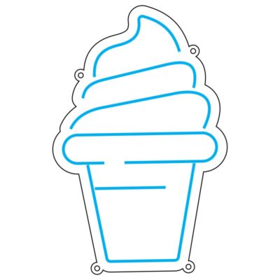 طرح نئون کاپکیک خامهای