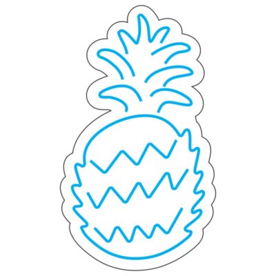 طرح نئون آناناس استوایی