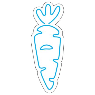 طرح نئون هویج فانتزی