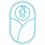 طرح نئون نوزاد در قنداق
