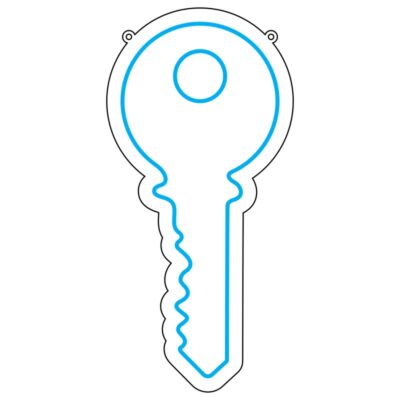 طرح نئون کلید