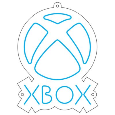 طرح نئون لوگو ایکسباکس