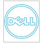 طرح نئون لوگو Dell